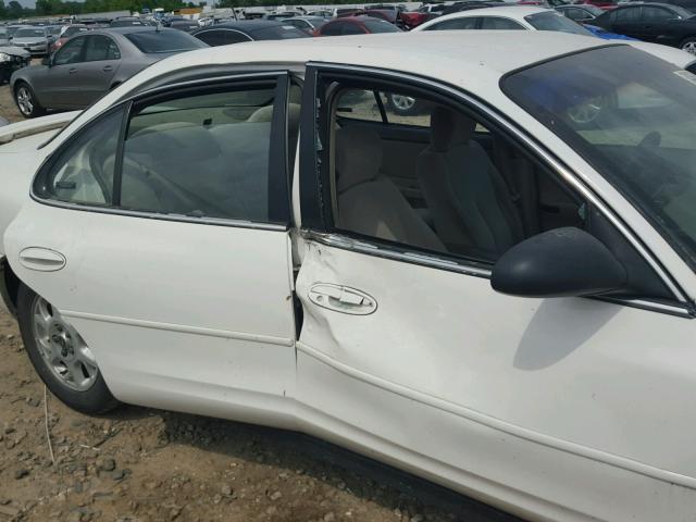 1G3WH52H01F121421 - 2001 OLDSMOBILE INTRIGUE G WHITE photo 9