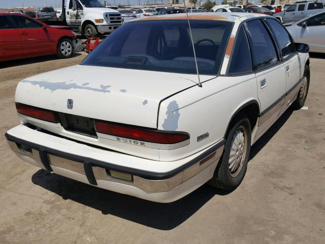 2G4WD54L9M1825718 - 1991 BUICK REGAL LIMI WHITE photo 4