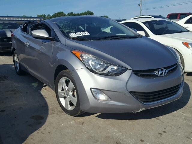 KMHDH4AE6DU529779 - 2013 HYUNDAI ELANTRA GL GRAY photo 1