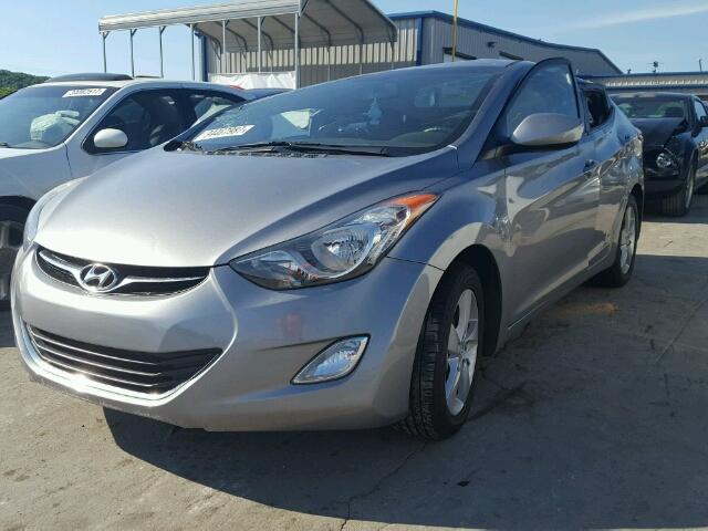 KMHDH4AE6DU529779 - 2013 HYUNDAI ELANTRA GL GRAY photo 2