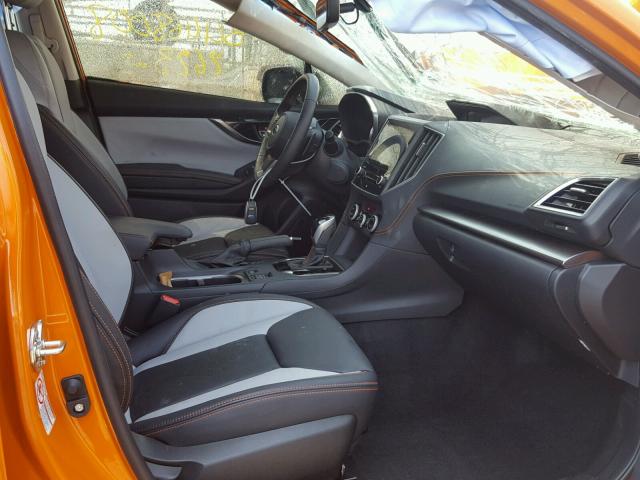 JF2GTAMC6J8262464 - 2018 SUBARU CROSSTREK ORANGE photo 5