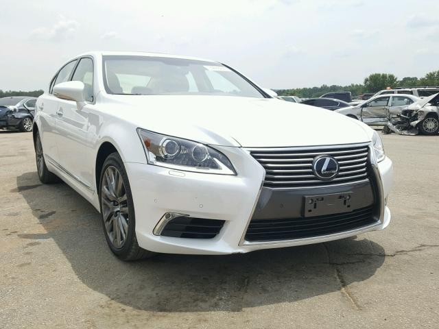 JTHGL5EF7H5057695 - 2017 LEXUS LS 460L WHITE photo 1