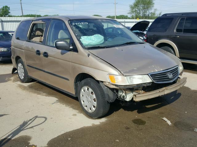 2HKRL1852YH565238 - 2000 HONDA ODYSSEY LX GOLD photo 1