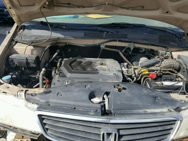 2HKRL1852YH565238 - 2000 HONDA ODYSSEY LX GOLD photo 7