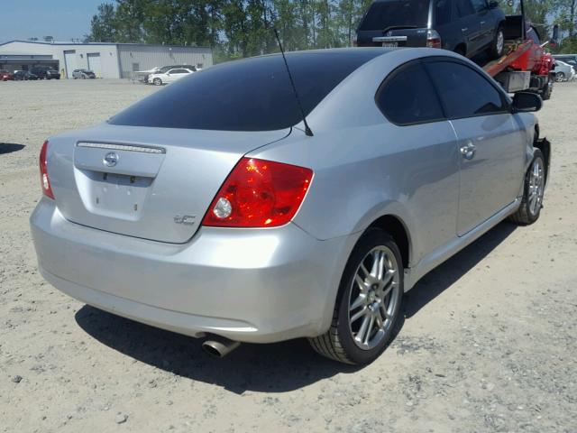 JTKDE177770146555 - 2007 TOYOTA SCION TC 银色 照片 4