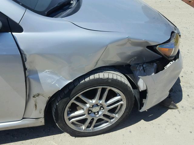 JTKDE177770146555 - 2007 TOYOTA SCION TC 银色 照片 9