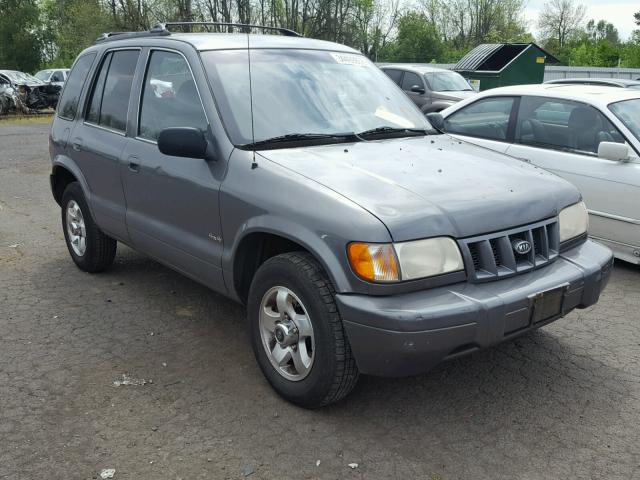 KNDJA723325133293 - 2002 KIA SPORTAGE GRAY photo 1