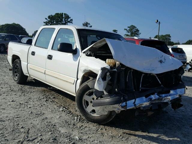 2GCEC13T951125633 - 2005 CHEVROLET SILVERADO WHITE photo 1