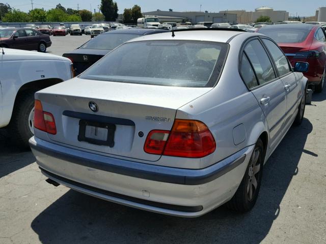 WBAAM3337XFP61516 - 1999 BMW 323I AUTOM SILVER photo 4