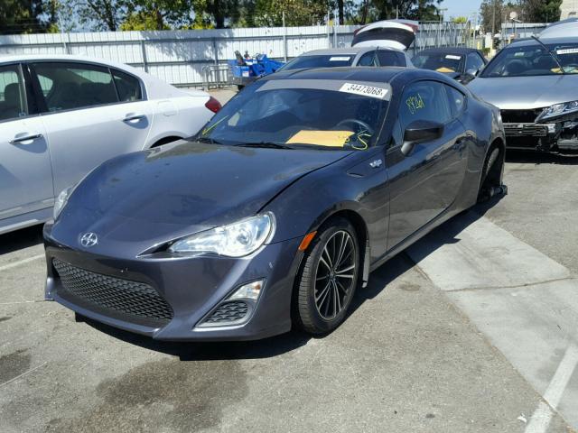 JF1ZNAA12D1710481 - 2013 TOYOTA SCION FR-S CHARCOAL photo 2