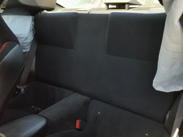 JF1ZNAA12D1710481 - 2013 TOYOTA SCION FR-S CHARCOAL photo 6