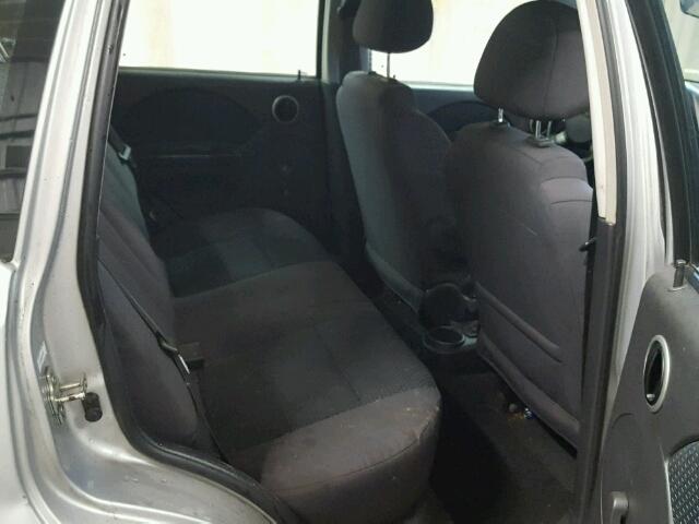 KL1TD66678B100197 - 2008 CHEVROLET AVEO BASE Күміс фото 6