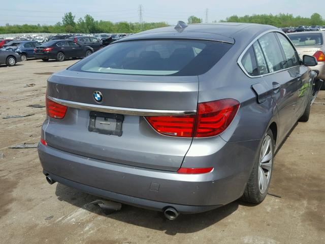 WBASP2C5XBC337586 - 2011 BMW 535 XIGT GRAY photo 4