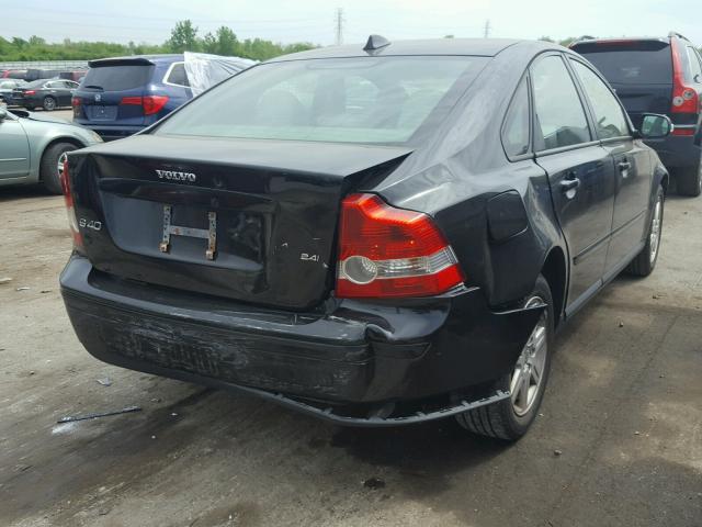 YV1MS382172278787 - 2007 VOLVO S40 2.4I BLACK photo 4