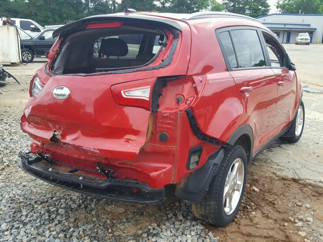 KNDPB3A24D7499229 - 2013 KIA SPORTAGE B RED photo 4