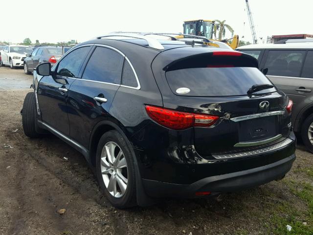 JN8CS1MU4EM450751 - 2014 INFINITI QX70 BLACK photo 3