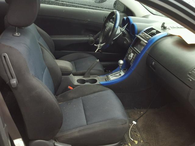 JTKDE177260126521 - 2006 TOYOTA SCION TC 黑色 照片 5