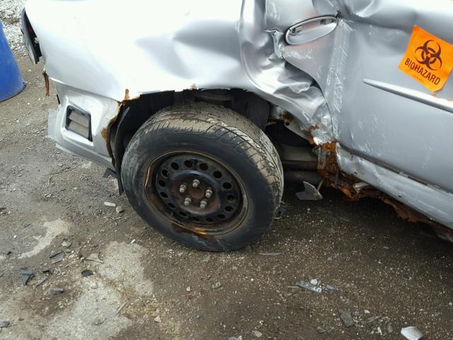 1G2WP52K33F150305 - 2003 PONTIAC GRAND PRIX GRAY photo 9