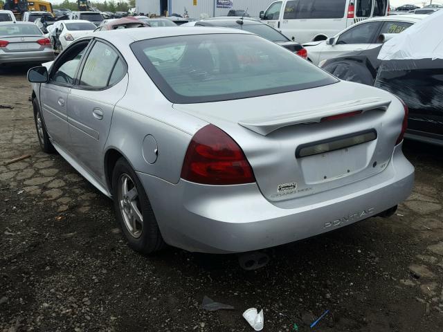 2G2WP522641234143 - 2004 PONTIAC GRAND PRIX SILVER photo 3