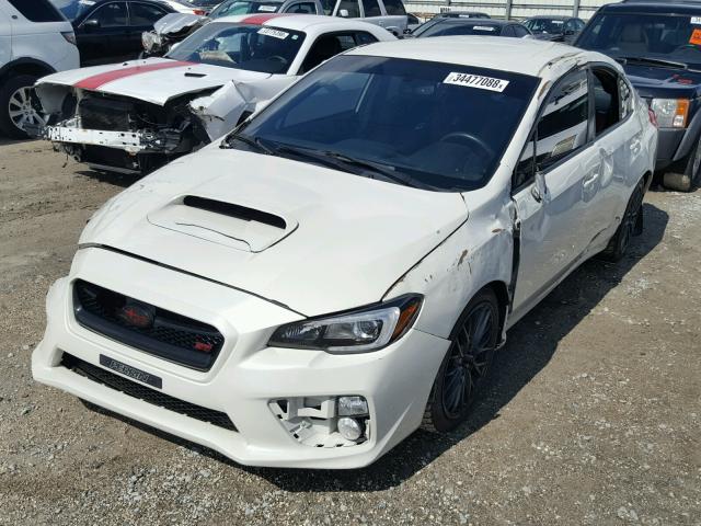 JF1VA2V65G9833297 - 2016 SUBARU WRX STI WHITE photo 2