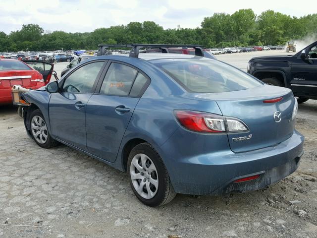 JM1BL1SF1A1278473 - 2010 MAZDA 3 I BLUE photo 3