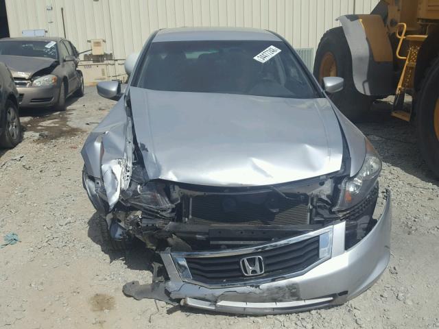 1HGCP26499A006158 - 2009 HONDA ACCORD LXP SILVER photo 9