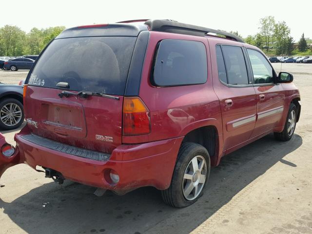 1GKET16S546197900 - 2004 GMC ENVOY XL RED photo 4