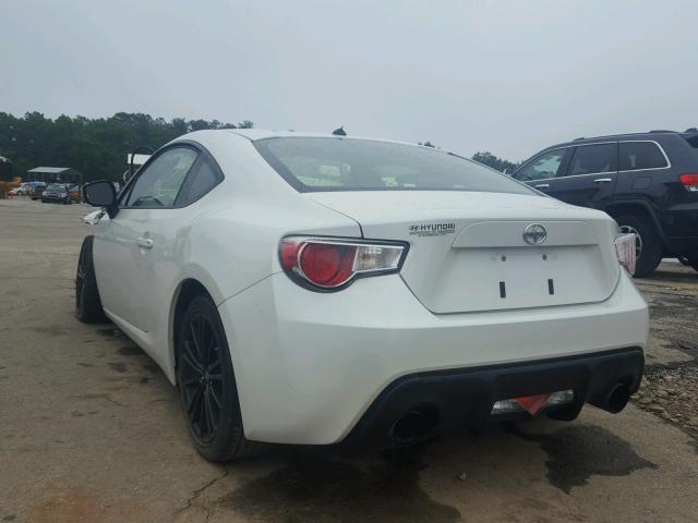 JF1ZNAA14D1714693 - 2013 TOYOTA SCION FR-S თეთრი ფოტო 3