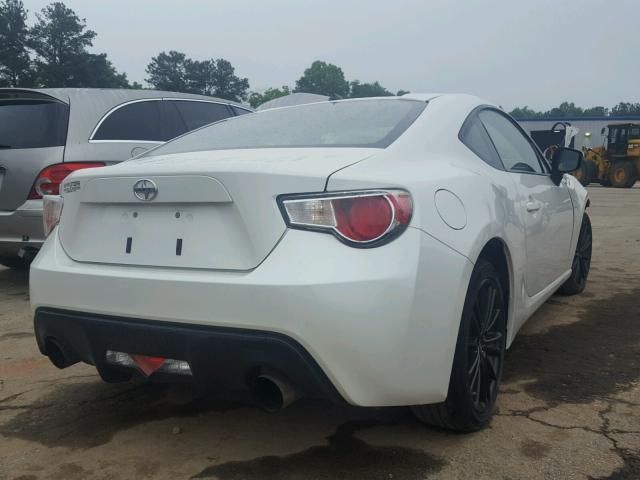 JF1ZNAA14D1714693 - 2013 TOYOTA SCION FR-S თეთრი ფოტო 4