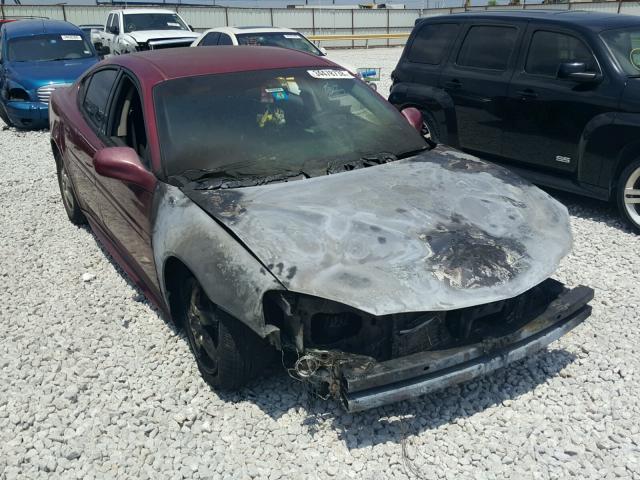 2G2WP522641140750 - 2004 PONTIAC GRAND PRIX RED photo 1