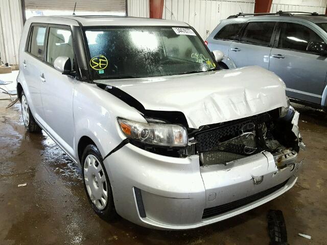 JTLKE50EX81052572 - 2008 TOYOTA SCION XB SILVER photo 1