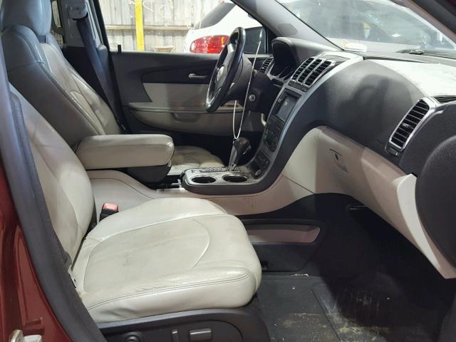 1GKER33777J105035 - 2007 GMC ACADIA SLT 红色 照片 5