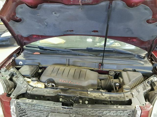 1GKER33777J105035 - 2007 GMC ACADIA SLT 红色 照片 7