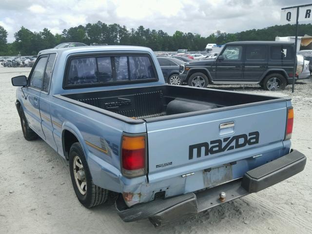 JM2UF3112H0548145 - 1987 MAZDA B2000 CAB BLUE photo 3