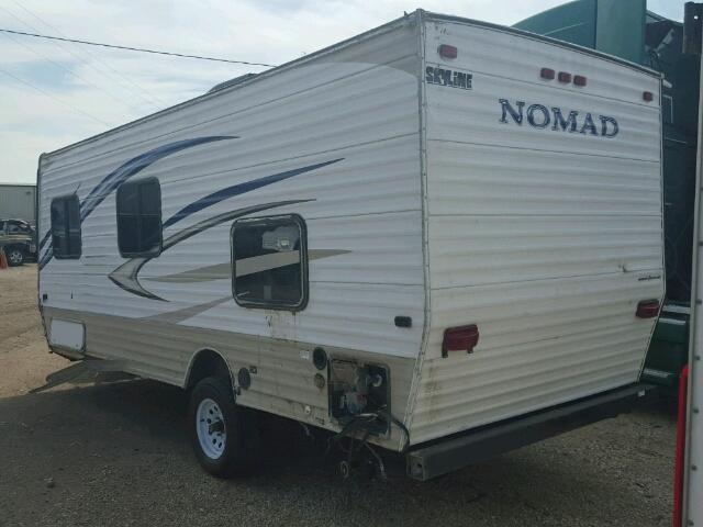 1SE200H15DC000918 - 2013 SKYL NOMAD WHITE photo 3