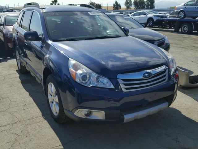 4S4BRELC4B2326114 - 2011 SUBARU OUTBACK 3. BLUE photo 1