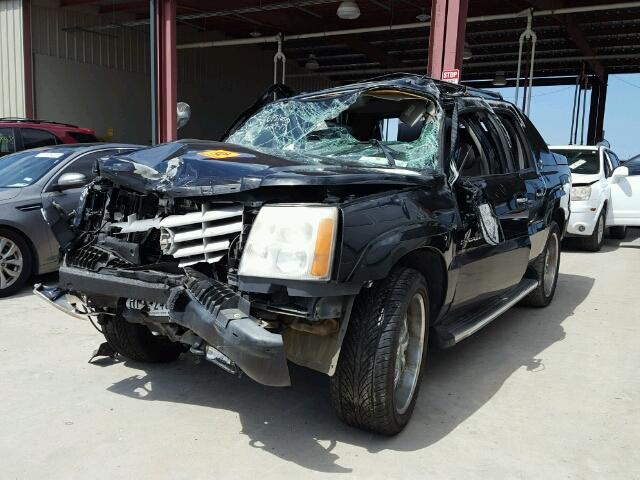 3GYEK62N65G272397 - 2005 CADILLAC ESCALADE E BLACK photo 2