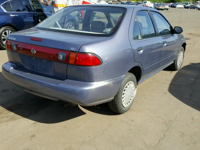 3N1AB41D6XL096451 - 1999 NISSAN SENTRA BAS BLUE photo 4