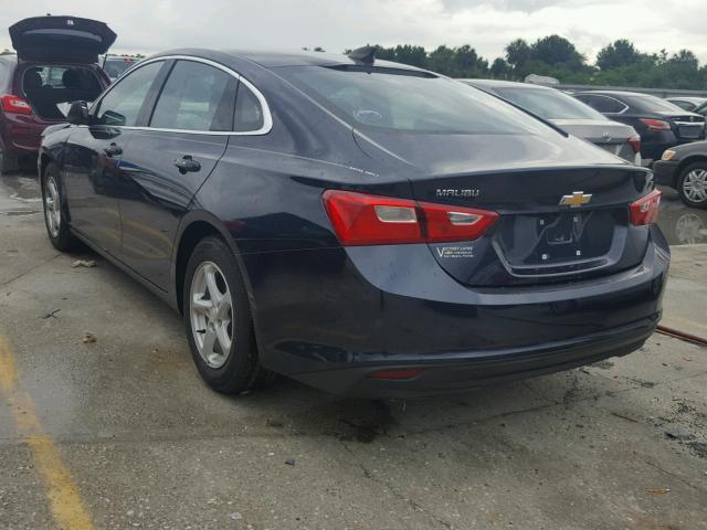 1G1ZB5ST3GF278560 - 2016 CHEVROLET MALIBU LS Mavi foto 3