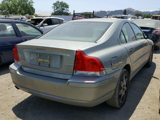 YV1RS592162525580 - 2006 VOLVO S60 2.5T SILVER photo 4