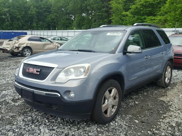 1GKER33708J178362 - 2008 GMC ACADIA SLT ლურჯი ფოტო 2