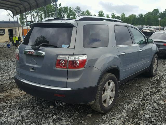 1GKER33708J178362 - 2008 GMC ACADIA SLT ლურჯი ფოტო 4