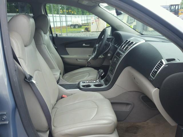 1GKER33708J178362 - 2008 GMC ACADIA SLT ლურჯი ფოტო 5