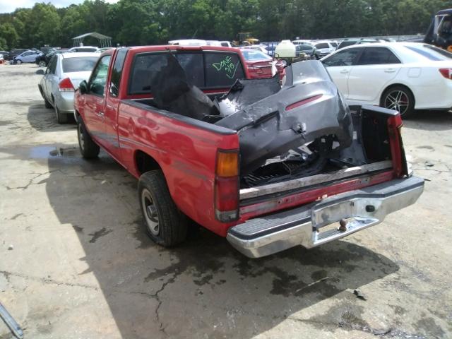 1N6SD16S7VC355519 - 1997 NISSAN TRUCK KING RED photo 3