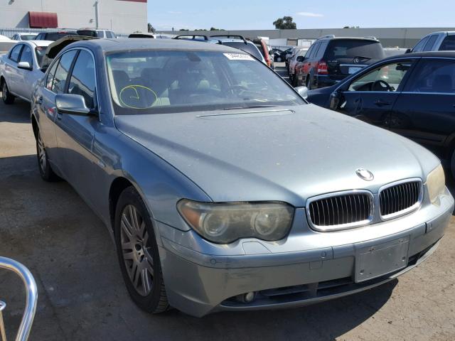 WBAGL63422DP52962 - 2002 BMW 745 I GREEN photo 1