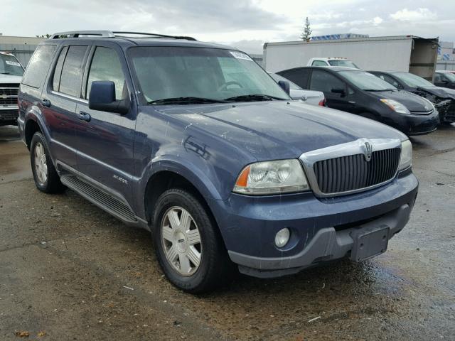 5LMEU78H03ZJ11198 - 2003 LINCOLN AVIATOR BLUE photo 1