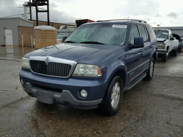 5LMEU78H03ZJ11198 - 2003 LINCOLN AVIATOR 蓝色 照片 2