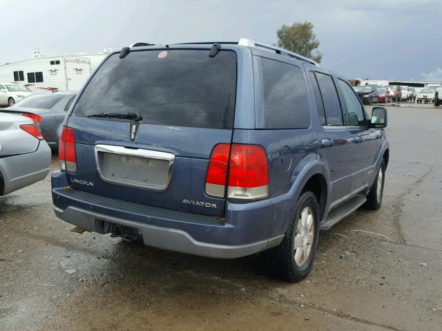 5LMEU78H03ZJ11198 - 2003 LINCOLN AVIATOR 蓝色 照片 4