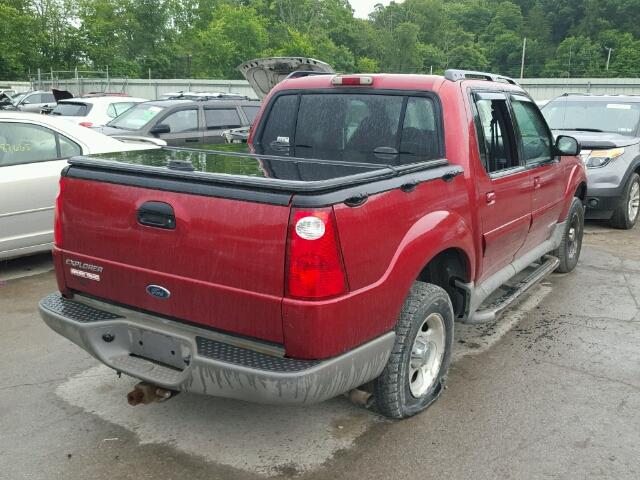 1FMZU77E12UD26760 - 2002 FORD EXPLORER S MAROON photo 4