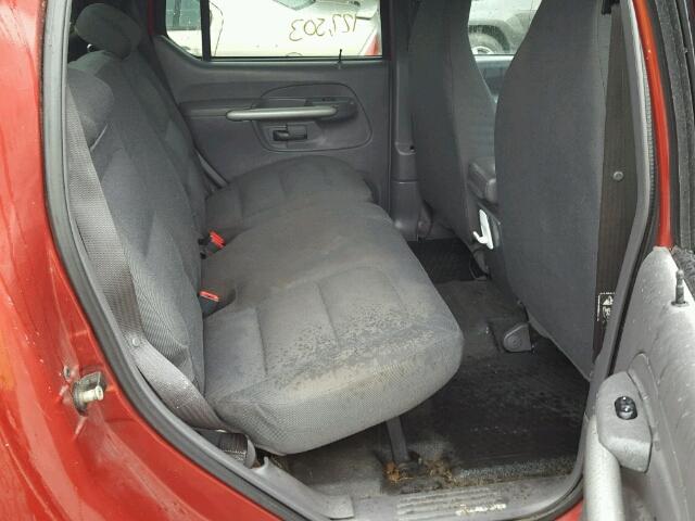 1FMZU77E12UD26760 - 2002 FORD EXPLORER S MAROON photo 6